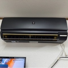 🉐
値下げ‼️素敵すぎる‼️マットブラック色のエアコン⚫️冷暖房...