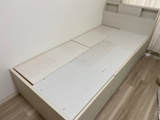 ニトリ収納付きベッド