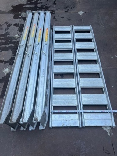 取引中❗️昭和　アルミブリッジ　軽トラに入るサイズ