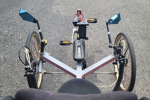 リカンベント　自転車 ３輪車　おもしろ自転車　発送可能 暑い夏の日にもぴったり！ 日本初登場「MOBO」の3輪リカンベント