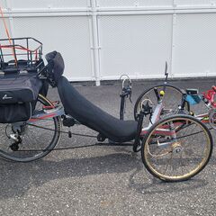 リカンベント　自転車 ３輪車　おもしろ自転車　発送可能 リカンベント 三輪 自転車 (ひろお) 浅草のその他の中古あげます