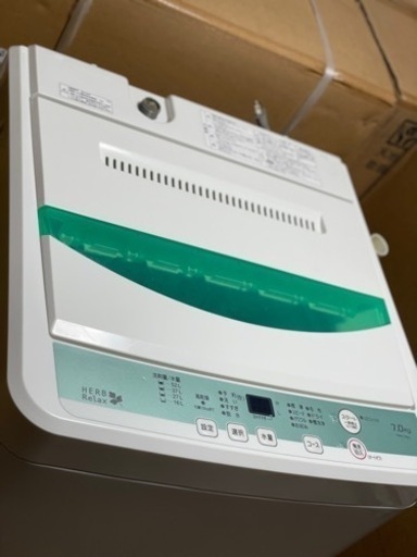 送料・設置込み可　洗濯機　7kg ヤマダ　2018年