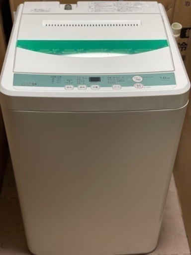 送料・設置込み可　洗濯機　7kg ヤマダ　2018年