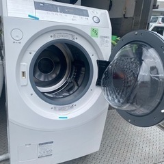 NO 256?福岡市内配送設置無料✨? ES-H10B-WR ドラム式洗濯乾燥