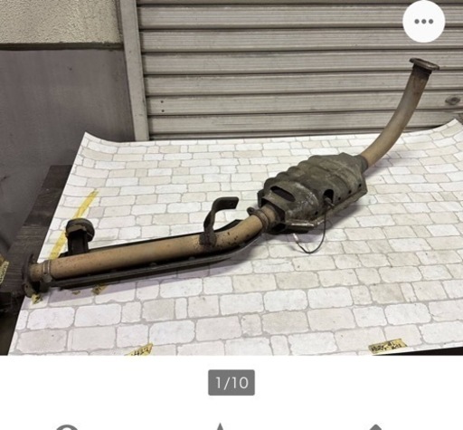 成約済み　ジムニー　JA71 触媒　マフラー