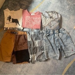 半袖 半ズボン 上下セット 120cmと130cm 計6着　コーデ