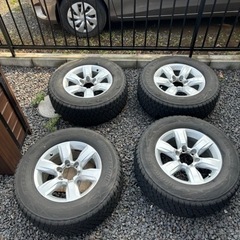 トヨタ ランドクルーザープラド 純正ホイール ブリヂストン