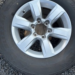 トヨタ ランドクルーザープラド 純正ホイール ブリヂストン