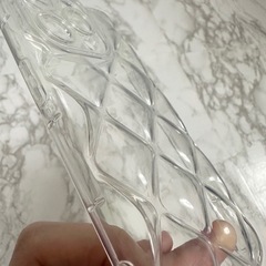 🤍iPhone14pro  ぷっくり立体クリアケースの画像