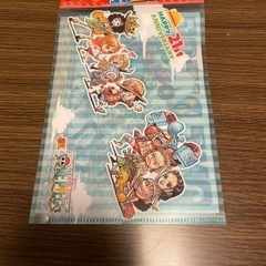 ワンピースミニクリアファイルの画像