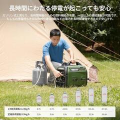 インバーター発電機 DK1800iSDF 定格出力1.8kVA/1.6kVA LPガス·ガソリン両用の画像