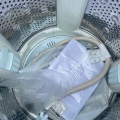 NO 254 🌈福岡市内配送設置無料✨🌈　日立 全自動洗濯機 ビートウォッシュ 洗濯容量7kg 本体幅53cm 大流量ナイアガラビート洗浄 洗濯槽自動おそうじ BW-V70Aの画像