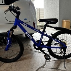 小学生男子自転車