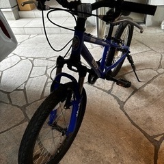 小学生男子自転車の画像