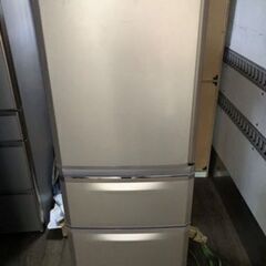 NO 264 ?福岡市内配送設置無料✨?　三菱電機 MITSUBISHI ELECTRIC 冷蔵庫 Cシリーズ （335L・右開き） 3ドア シャンパンピンク MR-C34Y-P