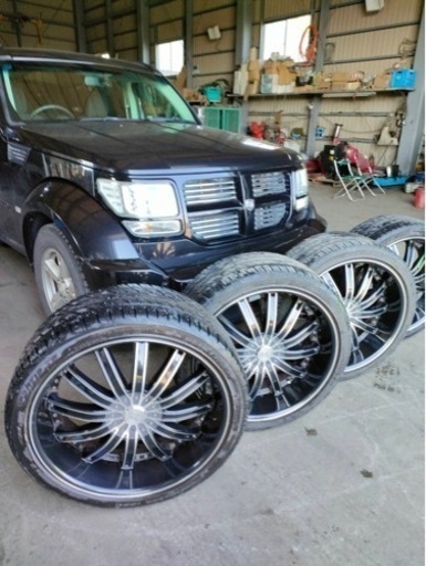 22インチ　アネーロアルミホイール夏タイヤセット