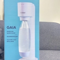 【新品未使用】ソーダストリームガイア　炭酸水メーカー　ホワイト