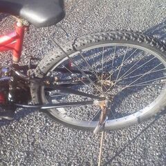 【取引終了】SHIMANO マウンテンバイク MTB 26インチ 3×6変速 メタリックレッドの画像