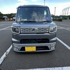 la700s ウェイク x SAターボ　ローダウン、社外マフラー