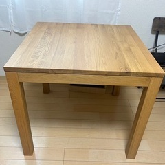 無印良品　ダイニングテーブル80×80cm