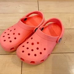 キッズ　サンダル　クロックス　17.5cm
