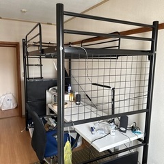 家具 ベッド ロフトベッド