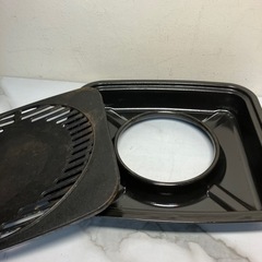 K2407-243 Iwatani 焼肉グリル M カセットフー専用アクセサリー CB-P-GM 中古 汚れありの画像