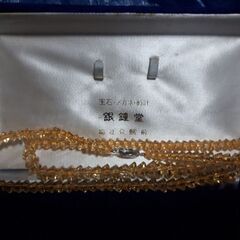 銀鐘堂のネックレス(silver)天然石※おばあちゃんの贈り物の画像