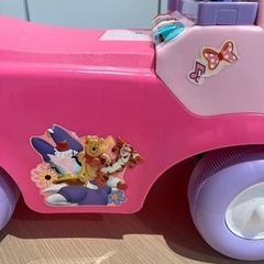 またかがるタイプの子供用車　ミニー【調整手渡し希望】　の画像