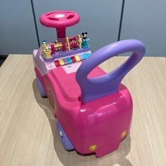 またかがるタイプの子供用車　ミニー【調整手渡し希望】　の画像