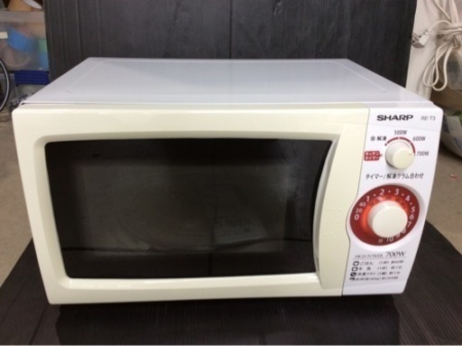 SHARP電子レンジ RE -T3-W6 2017年製