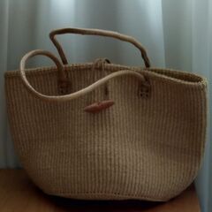 かごバッグ　あげます　取りに来てくださる方　