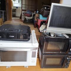 【ジャンク品・部品取り用】電子レンジやプリンター