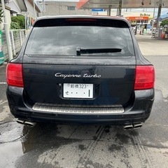 カイエン　ターボ　車検7年6月　ブラックの画像