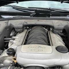 カイエン　ターボ　車検7年6月　ブラックの画像
