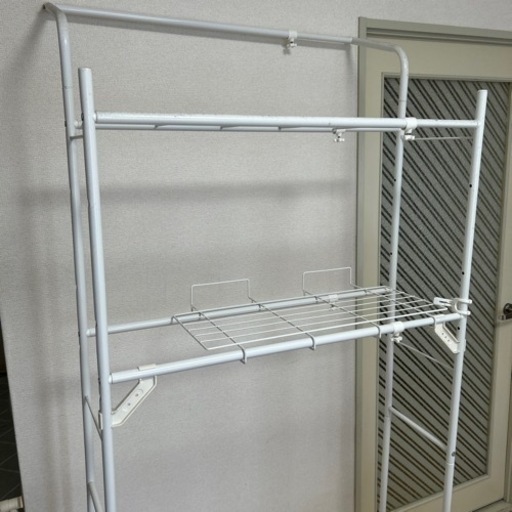 【お譲り先決定しました】ニトリ　洗濯機ラック　家具 収納家具 スチールラック