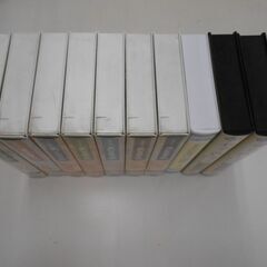 ◆お引取り限定/三重県/値引不可◆中古ジャンク　美しき日本の歌ＶＨＳなど10点　　（J-160）の画像