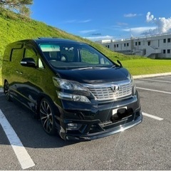 平成23年式　ヴェルファイア20 ゴールデンアイズ　v6たくさん...