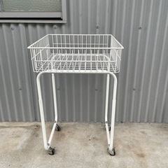 店舗什器 カゴ 特売 セール品 ワゴン ホワイト