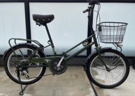 BRIGHTDAY(ブライトデイ)深緑のミニベロ自転車