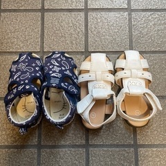 キッズ　サンダル　靴の画像