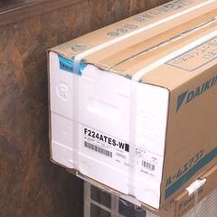 札幌発 新品未使用 ダイキン/DAIKIN ルームエアコン Eシリーズ S224ATES-W ホワイト 2024年モデル 冷暖房 6畳程度 100Vの画像