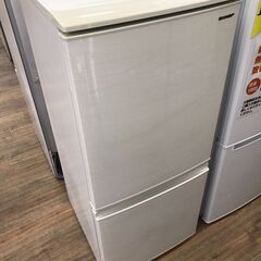 冷蔵庫 シャープ SJ-D14E-W 2019年製 3ヶ月保証付き