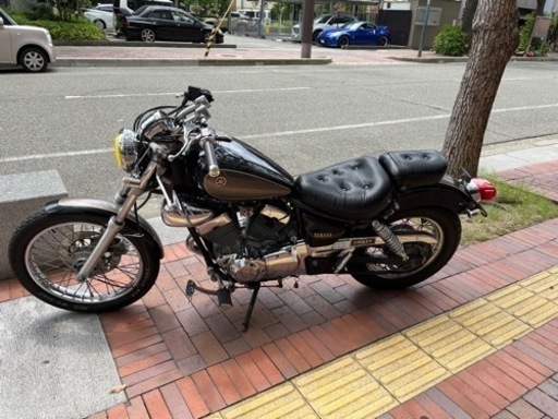 【YAMAHAビラーゴ250】アメリカン　大人カスタム　社外マフラー　好調