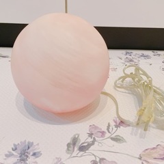 Francfranc テーブルランプ　ガラスランプの画像