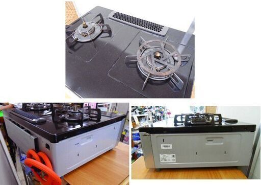 LPガステーブル 幅59cm 2018年製 ノーリツ LW2261TR両面焼 プロパンガス ガスコンロ ガス台 札幌 西野店