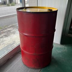 空ドラム缶 200L 中古 オブジェ　テーブル　ドラム缶コンロ　...