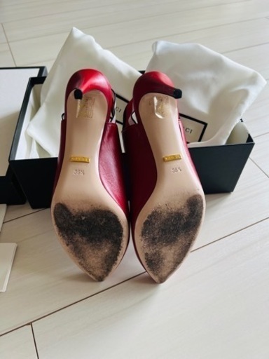 Gucciグッチ　スリングバック パンプス