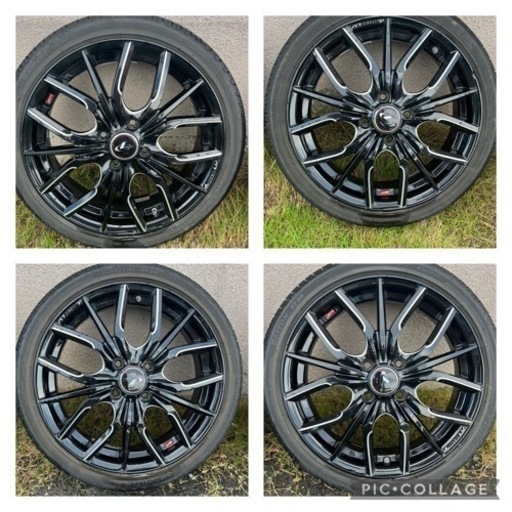 レオニス LEONIS 16インチホイル 4本です 軽自動車等に  いかがですか？ タイヤは交換前提で。