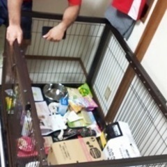 ペット用ゲージの画像